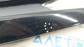 Front bumper grille side left VW Passat b8 16-19 USA R-Line, cracks, broken fasteners, sand
