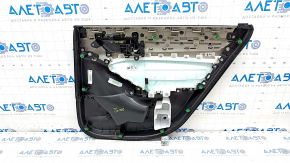 Rear left door panel for Honda Accord 2018-2018, black with gray insert