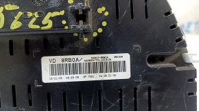 Instrument cluster main Nissan Leaf 11-12 breakage of fasteners, scratches, chips