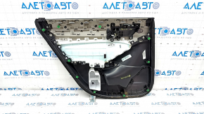 Honda Accord 18-18 rear right door panel, black with gray insert