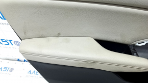 Door trim card front left Honda Accord 18-22 black with gray insert, for cleaning