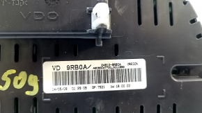 Instrument cluster main Nissan Leaf 13-17 cracks on glass, broken fasteners