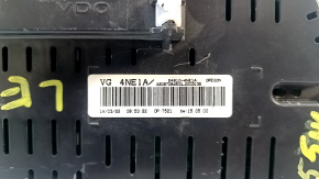Instrument cluster main Nissan Leaf 11-14 broken fastener, scratches