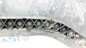 Front bumper lip VW Passat b8 16-19 USA R-Line, dented, rubbed, cracked