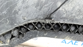 Front bumper lip VW Passat b8 16-19 USA R-Line, dented, rubbed, cracked
