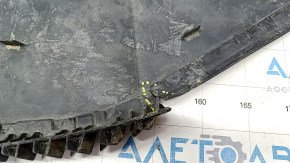 Front bumper lip VW Passat b8 16-19 USA R-Line, dented, rubbed, cracked