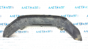 Front bumper lip VW Passat b8 16-19 USA R-Line, dented, rubbed, cracked
