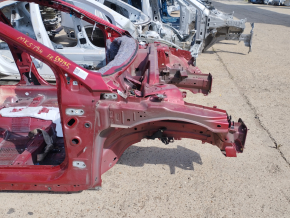 Front right quarter Ford Fusion mk5 13-20 plug-in on the body, red