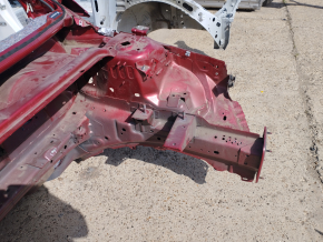 Front left quarter Ford Fusion mk5 13-20 plug-in on body, red