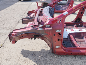 Front left quarter Ford Fusion mk5 13-20 plug-in on body, red