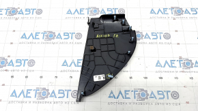 Side dashboard trim right Honda Accord 18-22 black, broken mount