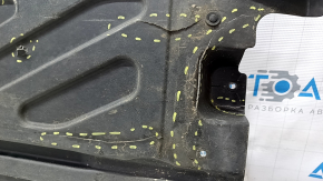 Bottom protection left Mercedes C-class W205 15-21 cracks, fractures