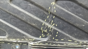 Right underbody protection Mercedes C-class W205 15-21 cracks, fractures