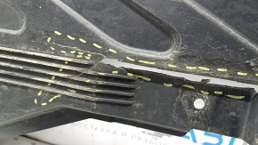 Right underbody protection Mercedes C-class W205 15-21 cracks, fractures