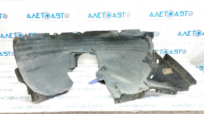 Front right fender liner VW Passat b8 16-19 USA tears, missing fragment