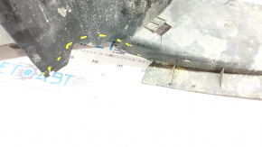 Front right fender liner VW Passat b8 16-19 USA tears, missing fragment