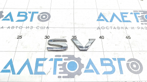 Emblem inscription SV tailgate Nissan Rogue Sport 17-21