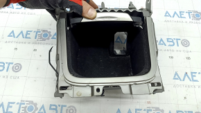 Lincoln MKX 16 center console pocket - large, scratches, cracked mount