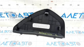 Front panel trim side left Nissan Rogue Sport 17-19 black