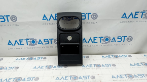 Rear center console trim VW Tiguan 09-17 black, scratches