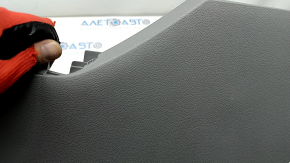 Center console trim side left Honda Accord 13-17 gray, scratches