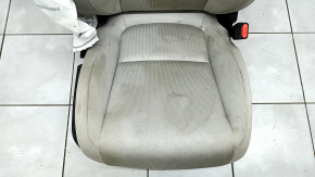 Passenger seat Honda Accord 18-22 without airbag, shot, mechanical, gray cloth, for cleaning