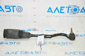 Steering rod with tip right Hyundai Sonata 15-17 torn boot