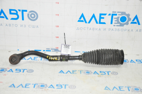 Steering rod with tip right Hyundai Sonata 15-17 torn boot