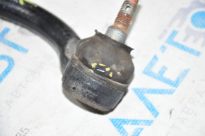 Steering rod with tip right Hyundai Sonata 15-17 torn boot