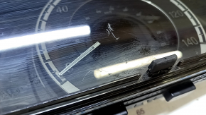 Instrument cluster Honda Accord 13-17 hybrid scratches, broken mount
