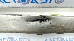 Right threshold Honda Accord 18-22 beige, dented, torn, scratches, broken fasteners