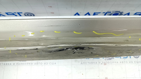 Right threshold Honda Accord 18-22 beige, dented, torn, scratches, broken fasteners