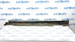 Right threshold Honda Accord 18-22 beige, dented, torn, scratches, broken fasteners
