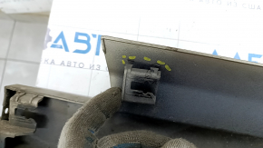 Right threshold Honda Accord 18-22 beige, dented, torn, scratches, broken fasteners