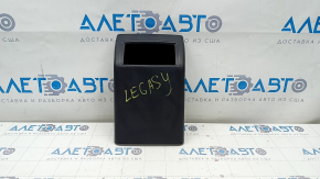 Center console trim rear Subaru Legacy 15-19 black, scratches
