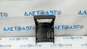 Rear center console trim Toyota Avalon 13-18 black, scratches