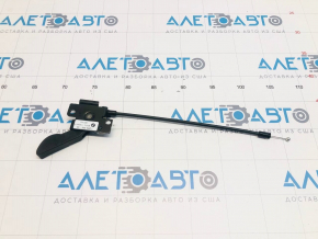 Hood lock release handle under hood BMW X5 F15 14-18 with cable