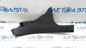 Door sill trim rear right Honda Accord 18-22 black, scratches, broken fastening