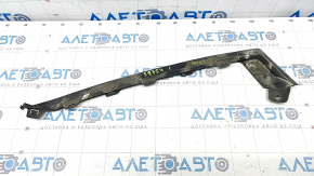 Front bumper molding lower left Honda Accord 18-22 matte, scratches, crack in fastening