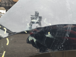 Quarter wing rear left VW Passat b8 16-19 USA on the body, black, bumps, dented