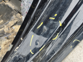 Quarter wing rear left VW Passat b8 16-19 USA on the body, black, bumps, dented