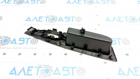 Rear Right Window Regulator Trim Nissan Rogue Sport 17-19 Structure, Black