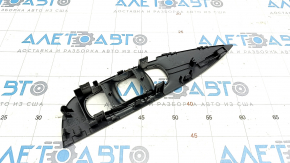 Front Left Window Regulator Trim Nissan Rogue Sport 17-19 Structure, Black