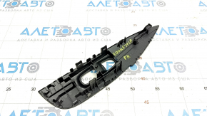 Front Right Window Regulator Trim Nissan Rogue Sport 17-19 Structure, Black