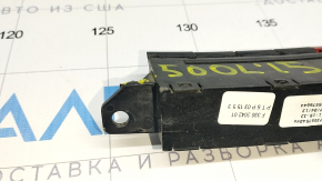 Fiat 500L 14 hazard warning button with panel, under fog lights, broken mount