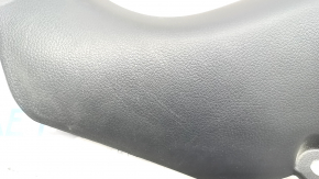 Front pillar trim lower left Nissan Rogue Sport 17-19 black, scratches