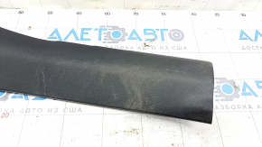 Door sill trim rear right Nissan Rogue Sport 17-19 black, scratches