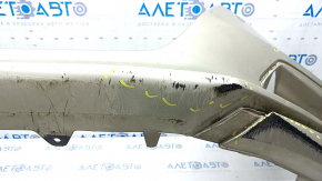 Bare front bumper Honda Accord 18-20 without parking sensors, beige YR-591P, scratches, pressed, broken fasteners