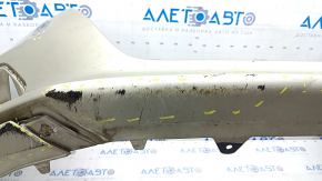Bare front bumper Honda Accord 18-20 without parking sensors, beige YR-591P, scratches, pressed, broken fasteners
