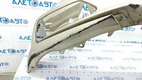 Bare front bumper Honda Accord 18-20 without parking sensors, beige YR-591P, scratches, pressed, broken fasteners